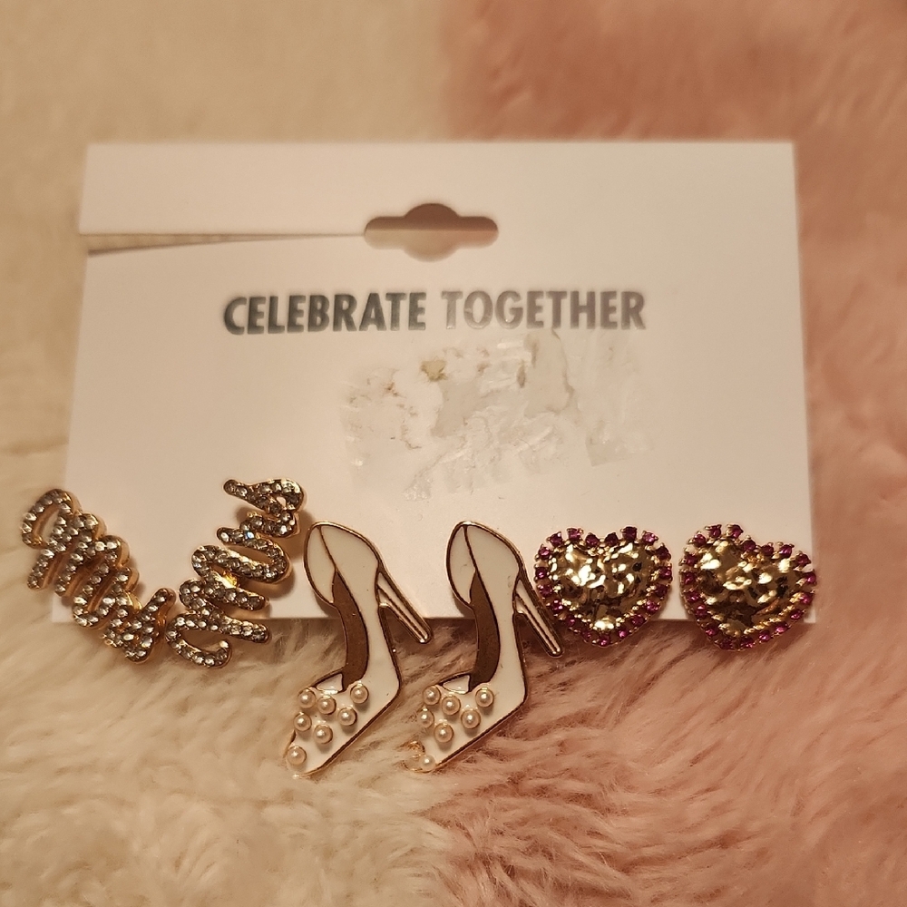 Celebrate Together Bridal Earring Set